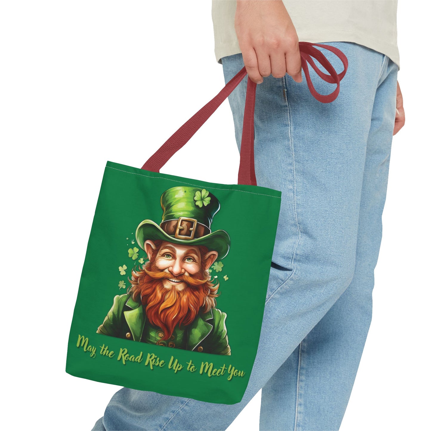 St. Patrick's Day Tote Bag - May the Road Rise Up to Meet You