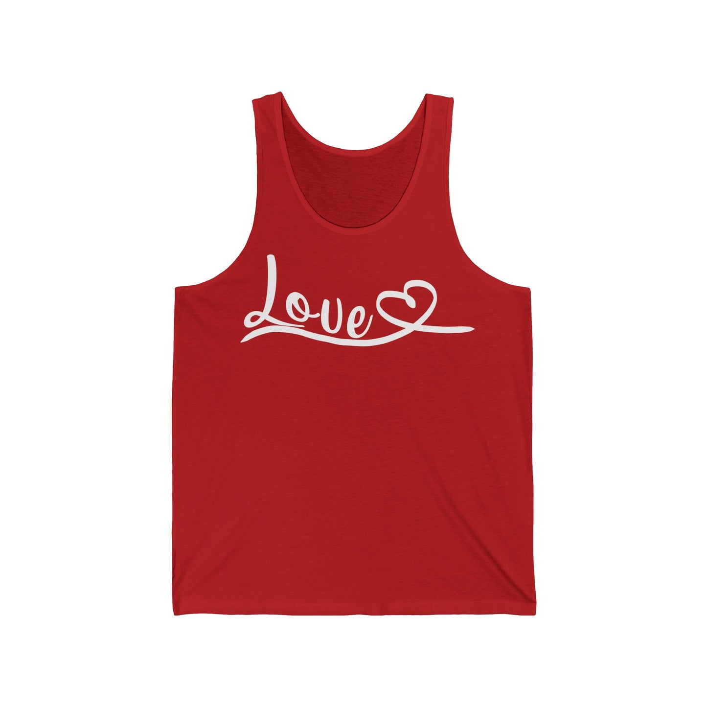 Tank Top "Love in Every Thread" Statement Piece