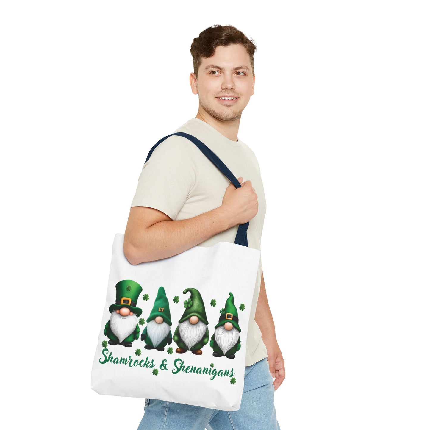 St. Patrick's Day Tote Bag - Shamrocks & Shenanigans