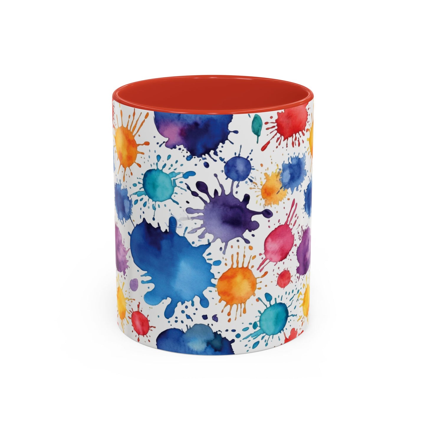 Coffee Mug: Splash Color Explosion Abstract Art Design