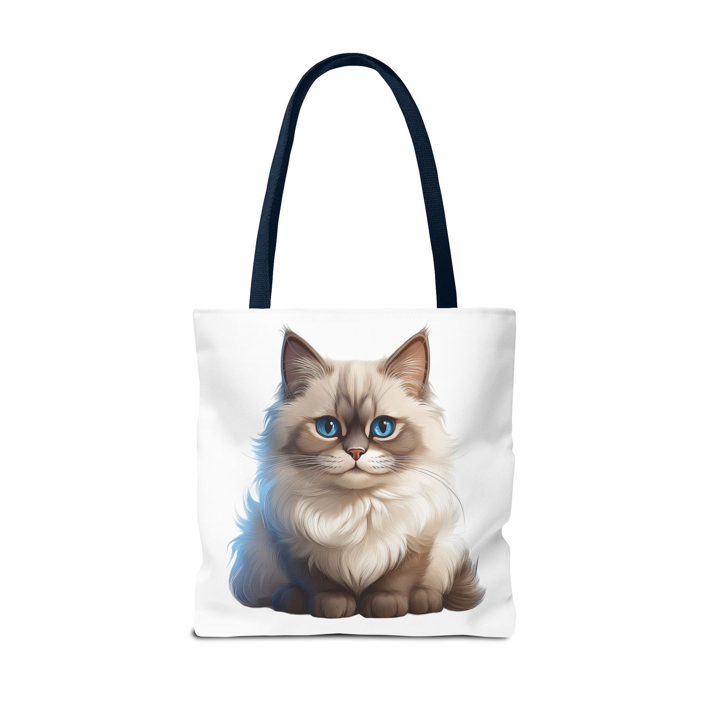 Ragdoll Cuteness Cat Illustration Tote Bag - Perfect for Pet Lovers