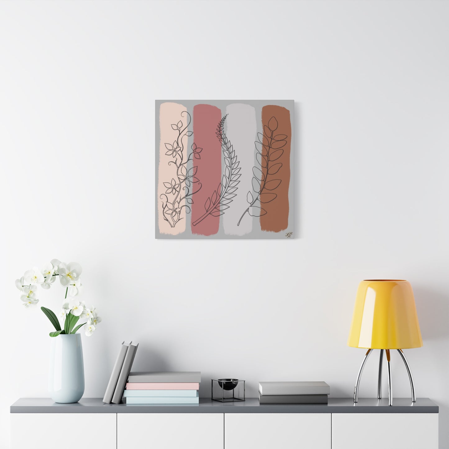 Botanical Wall Art Canvas - Nature-Inspired Home Décor