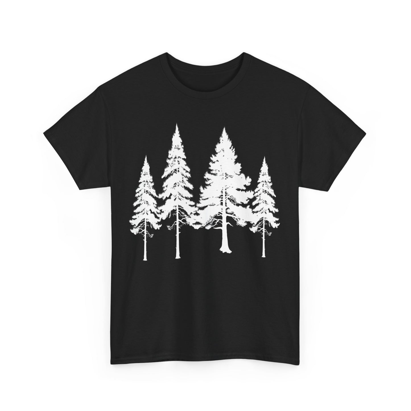 Evergreen Tree Unisex Tee - Stand Tall, Grow Together Nature Lover Shirt