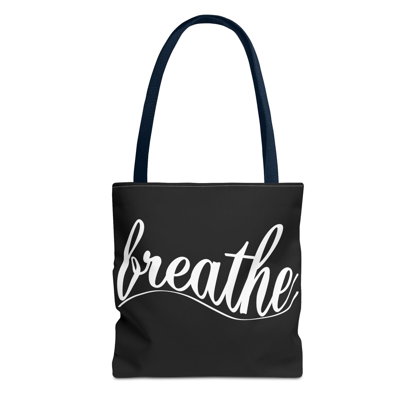 Inspirational 'Breathe' Tote Bag - Motivational Everyday Carry