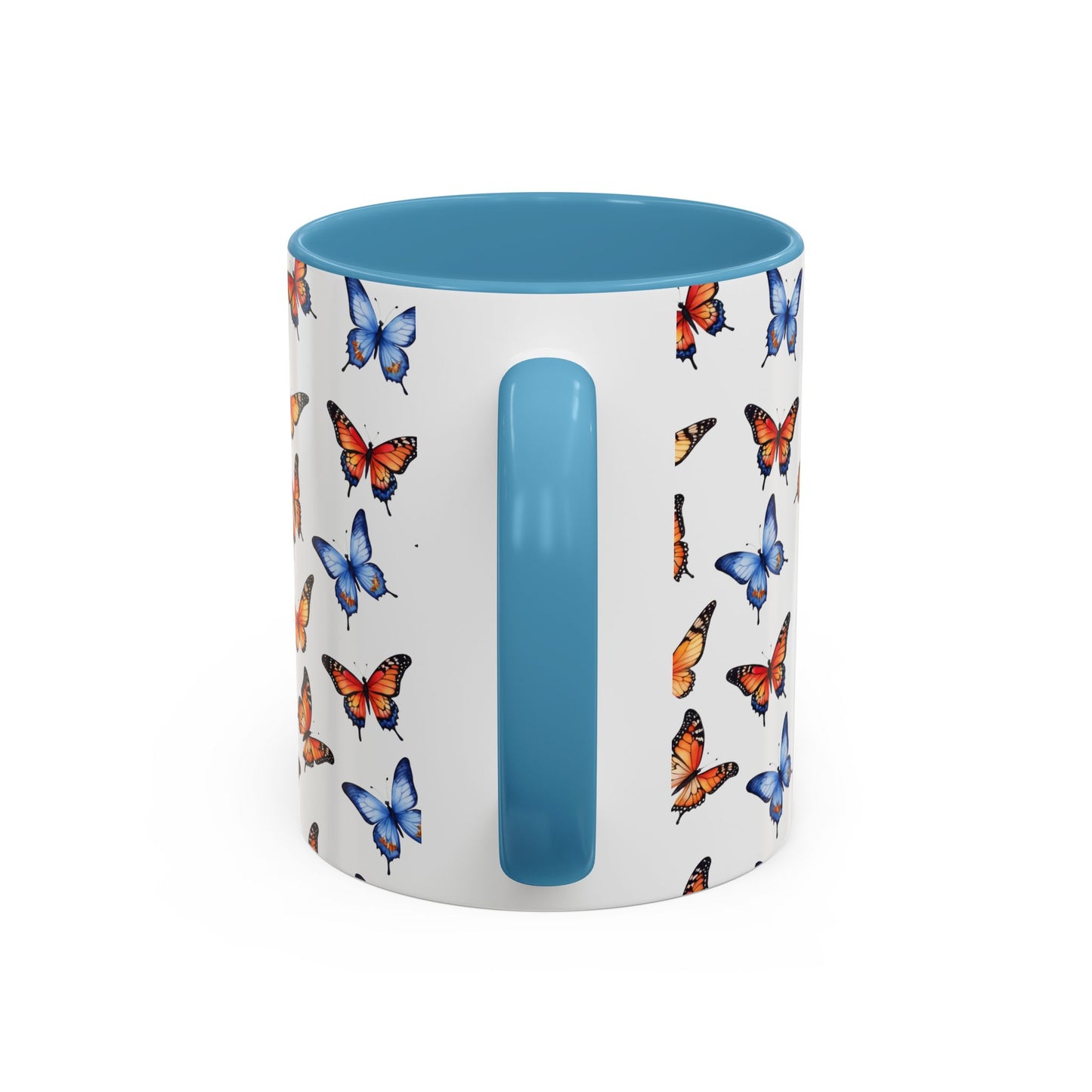 Coffee Mug: Butterfly Abstract Art Design