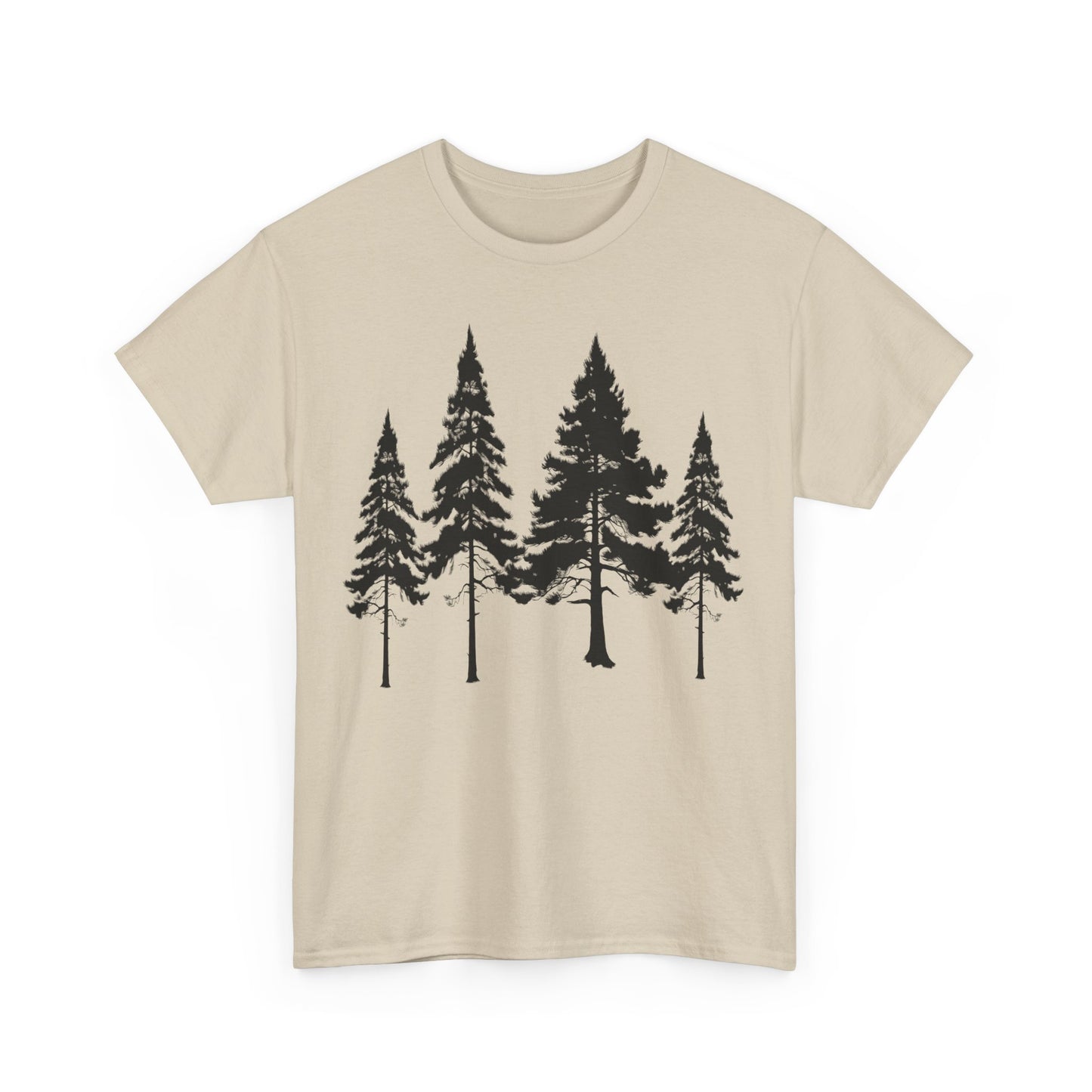Evergreen Tree Unisex Tee - Stand Tall, Grow Together Nature Lover Shirt