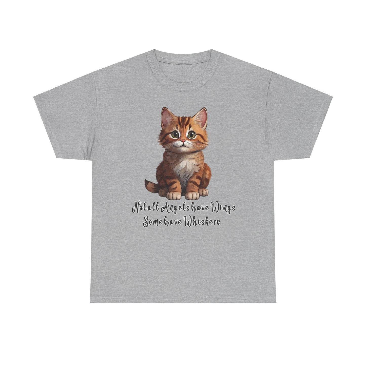 Cat Lover T-Shirt - Not all Angels have Wings, some have whiskers