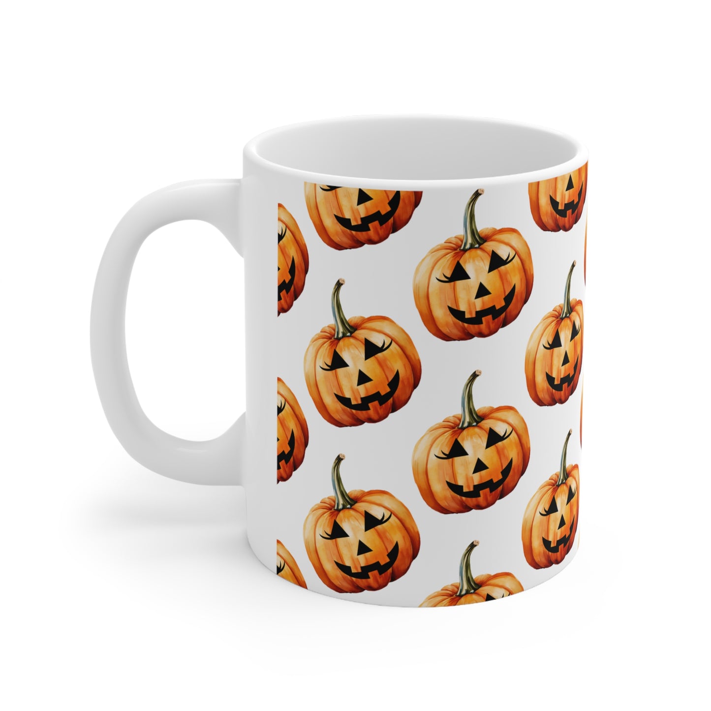 🎃 Embrace Autumn Magic - Pumpkin Bliss Collection for Cozy Season Vibes ✨ - Halloween Pumpkin Ceramic Coffee Cups | 11oz, 15oz | Fall Home Decor, Spooky Gifts, Autumn Mugs, Seasonal Drinkware, Trick or Treat