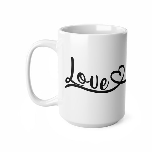 Mug - 'Love' Design Coffee Cup for Valentine's Day