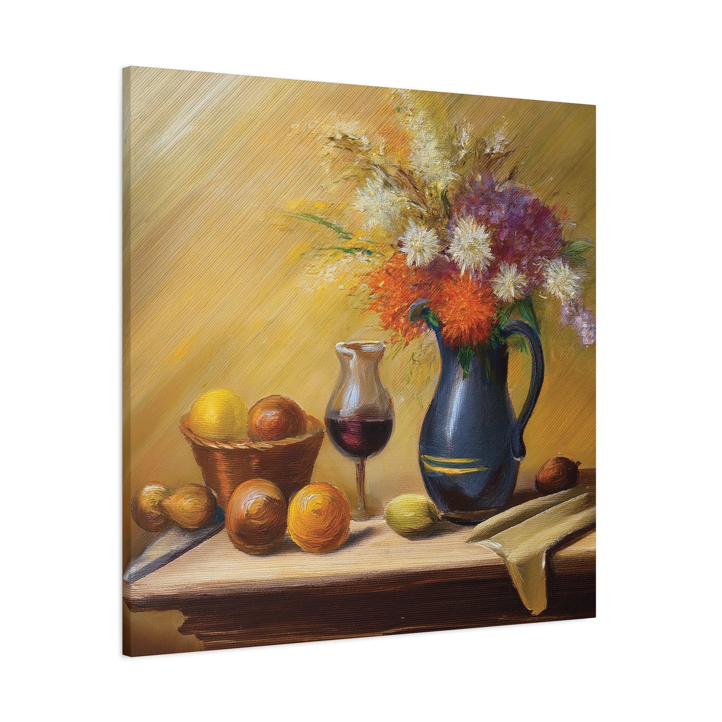 Canvas Print - Vibrant Still Life Symphony