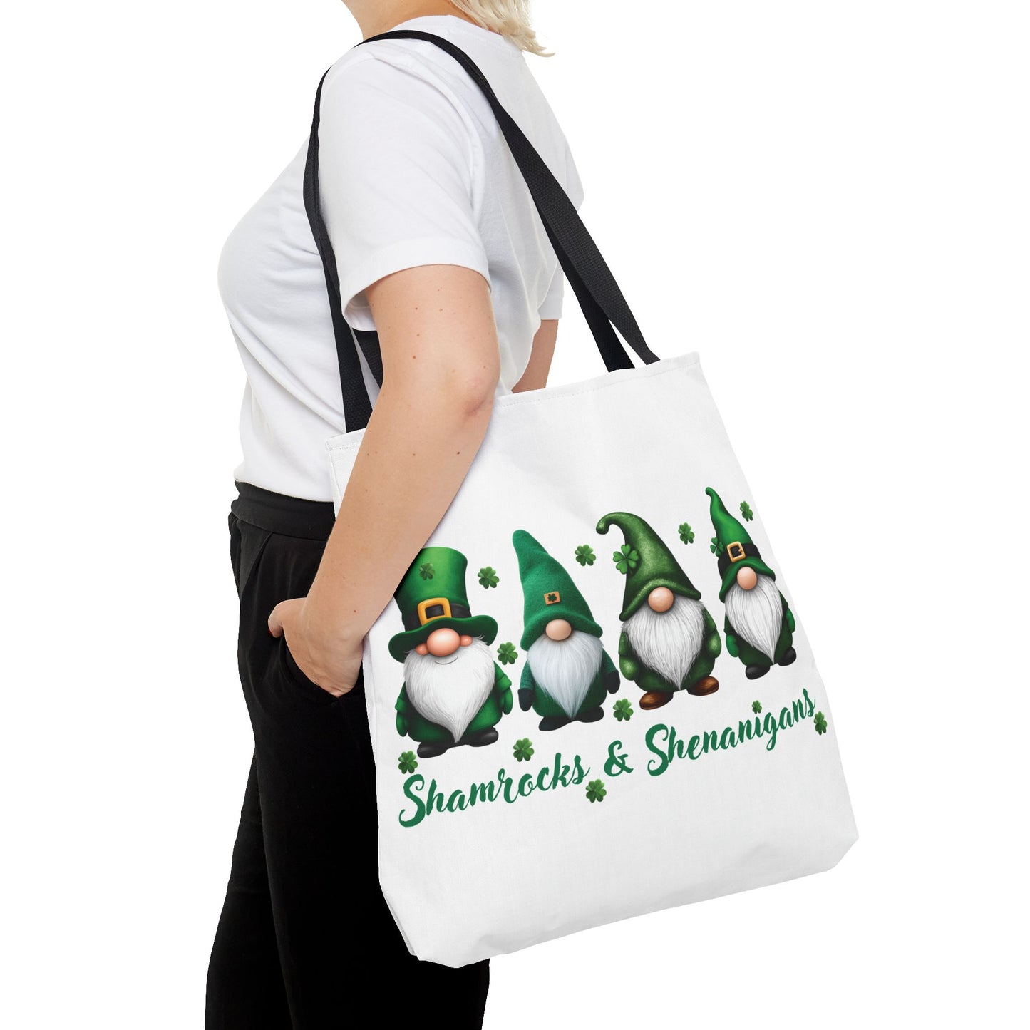 St. Patrick's Day Tote Bag - Shamrocks & Shenanigans