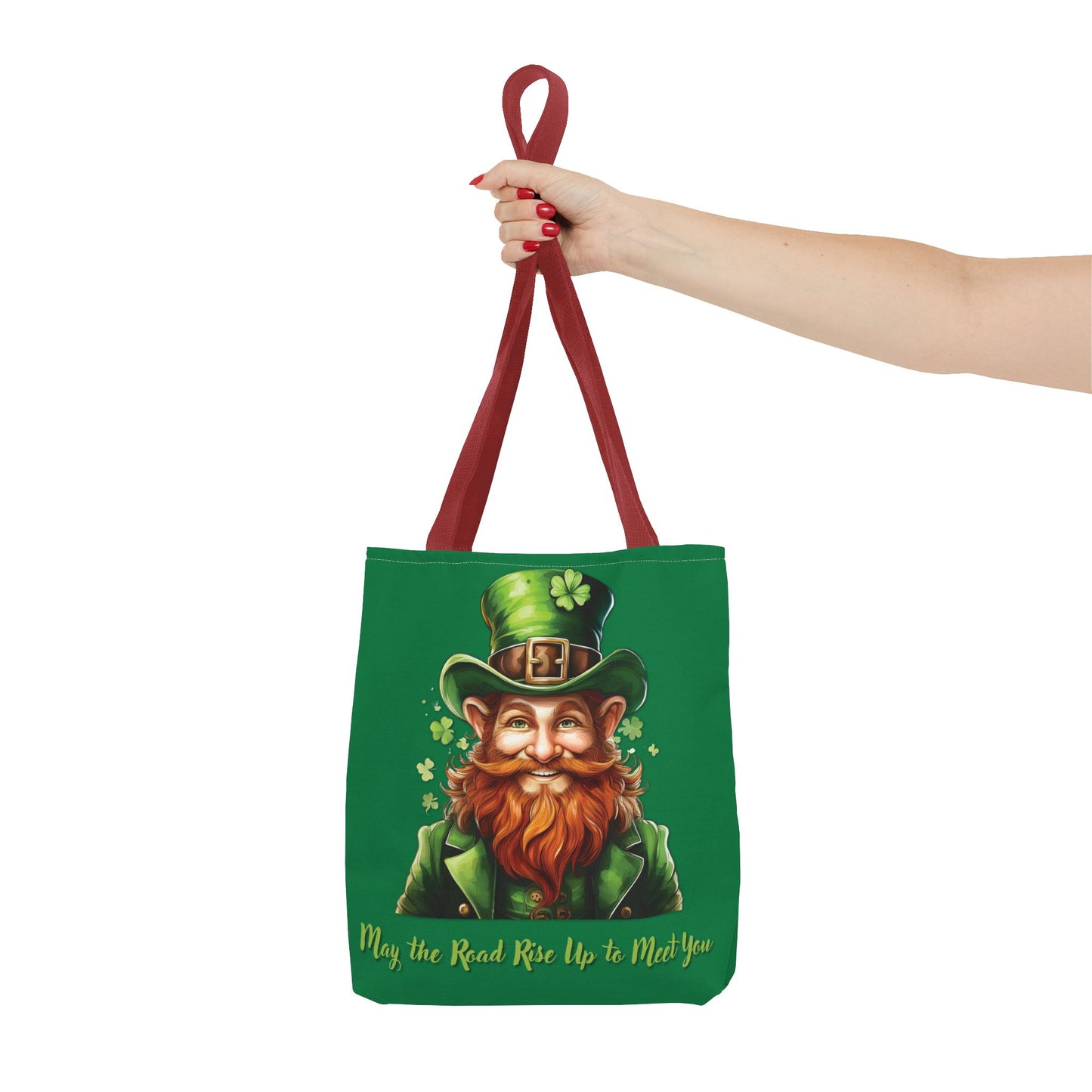 St. Patrick's Day Tote Bag - May the Road Rise Up to Meet You