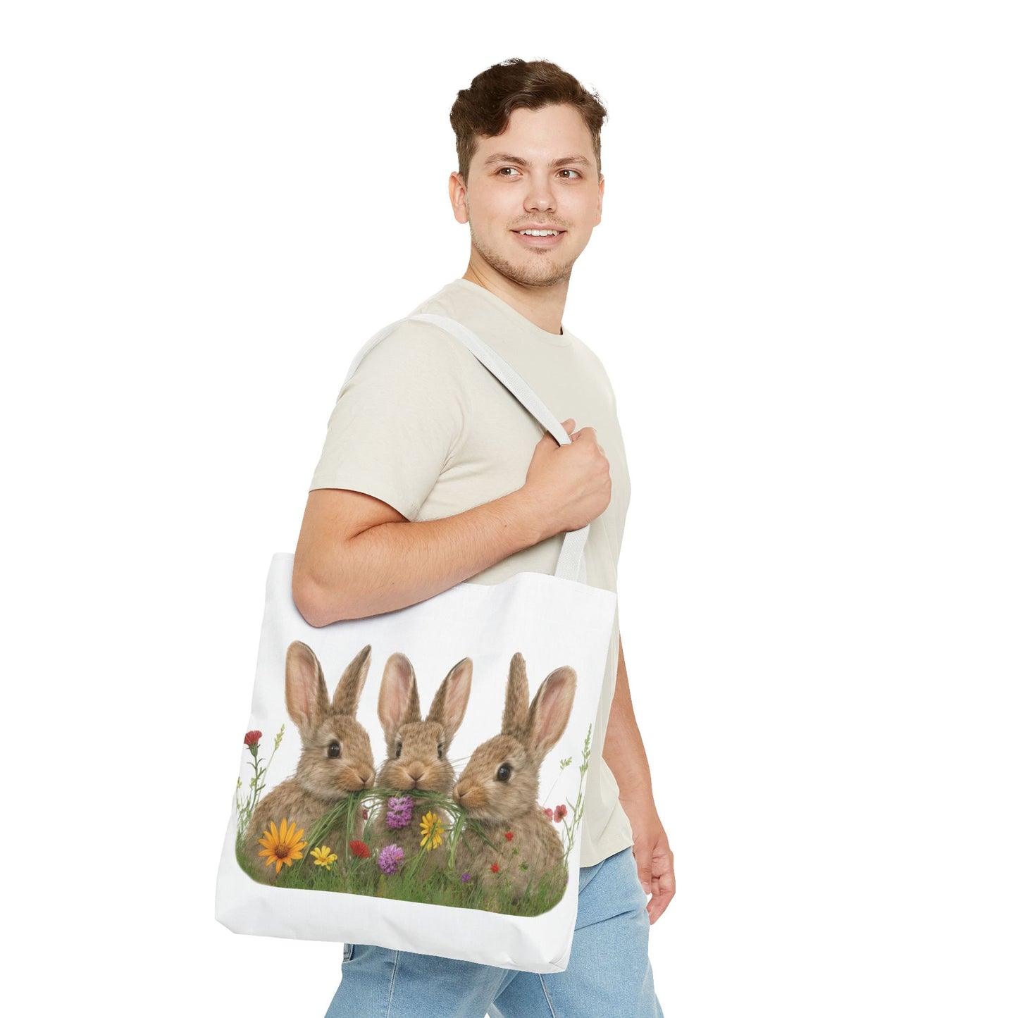 Easter Tote Bag - Bunny Easter