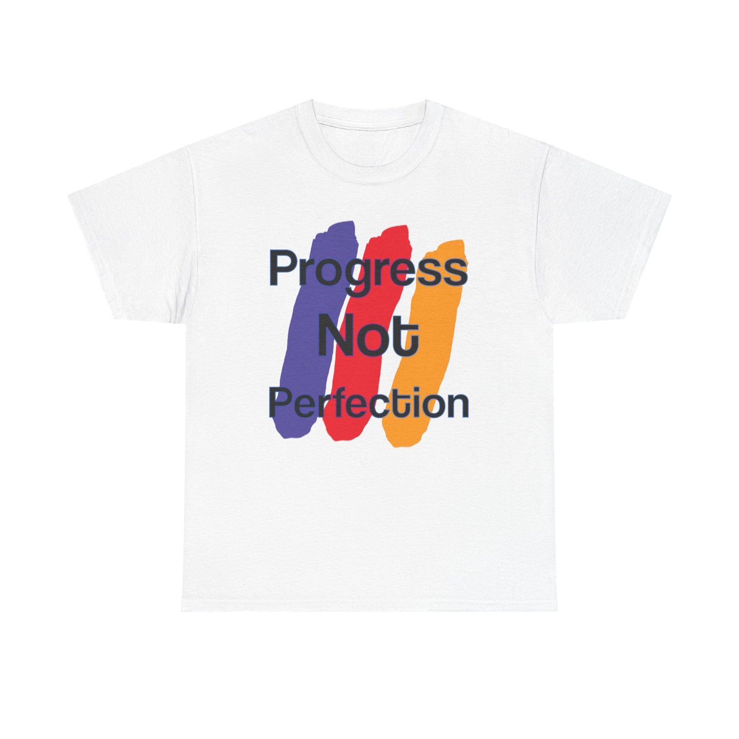 Wear the Win β Progress Is the Real Power ππ¨ - Motivational Unisex Tee | Progress Not Perfection, Casual Wear, Gifts for Dreamers, Self-Improvement, Inspirational Apparel