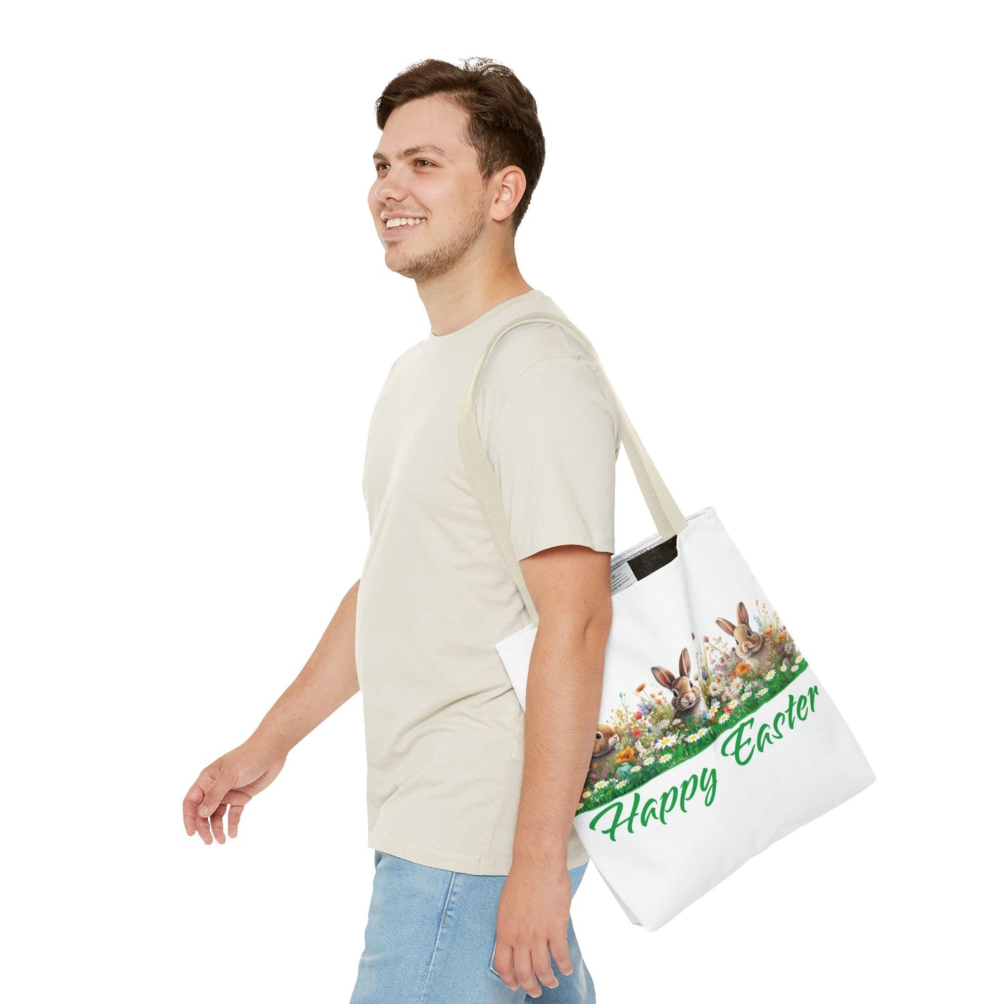 Easter Tote Bag - Happy Easter