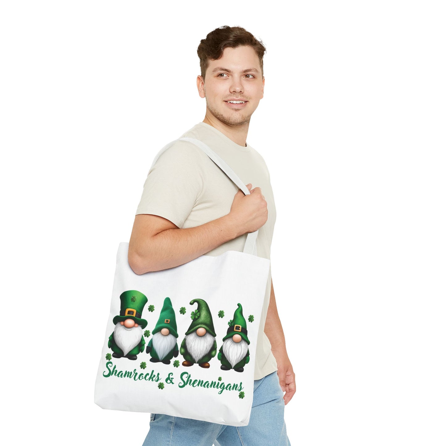 St. Patrick's Day Tote Bag - Shamrocks & Shenanigans