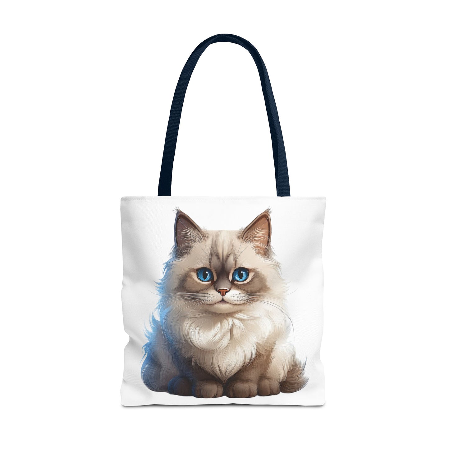 Ragdoll Cuteness Cat Illustration Tote Bag - Perfect for Pet Lovers