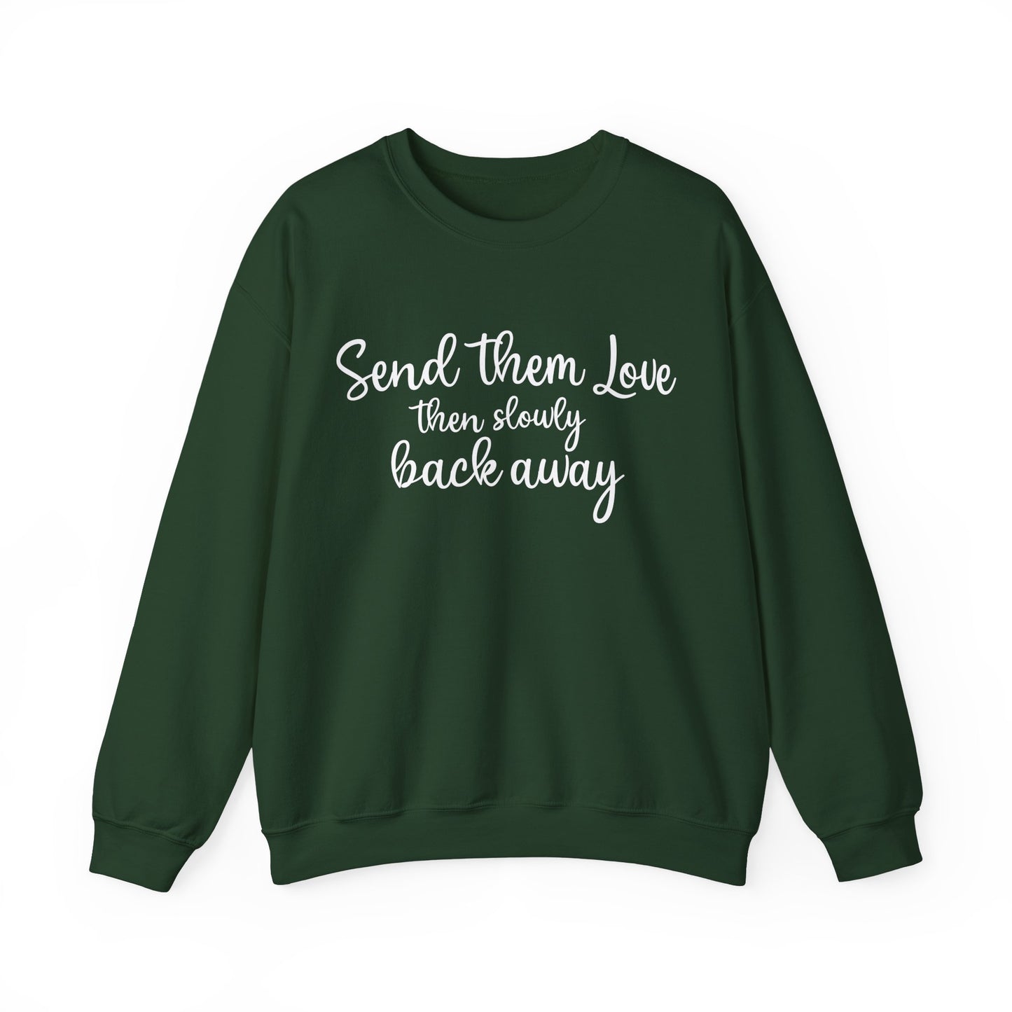Send Them Love Unisex Crewneck Sweatshirt - Cozy Gift for Friends & Family