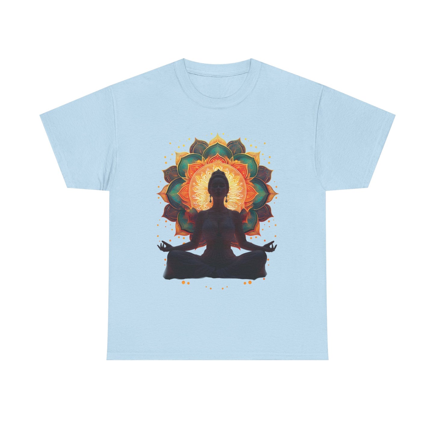 Mandala Sunburst Tee - Yoga, Mindfulness, Meditation
