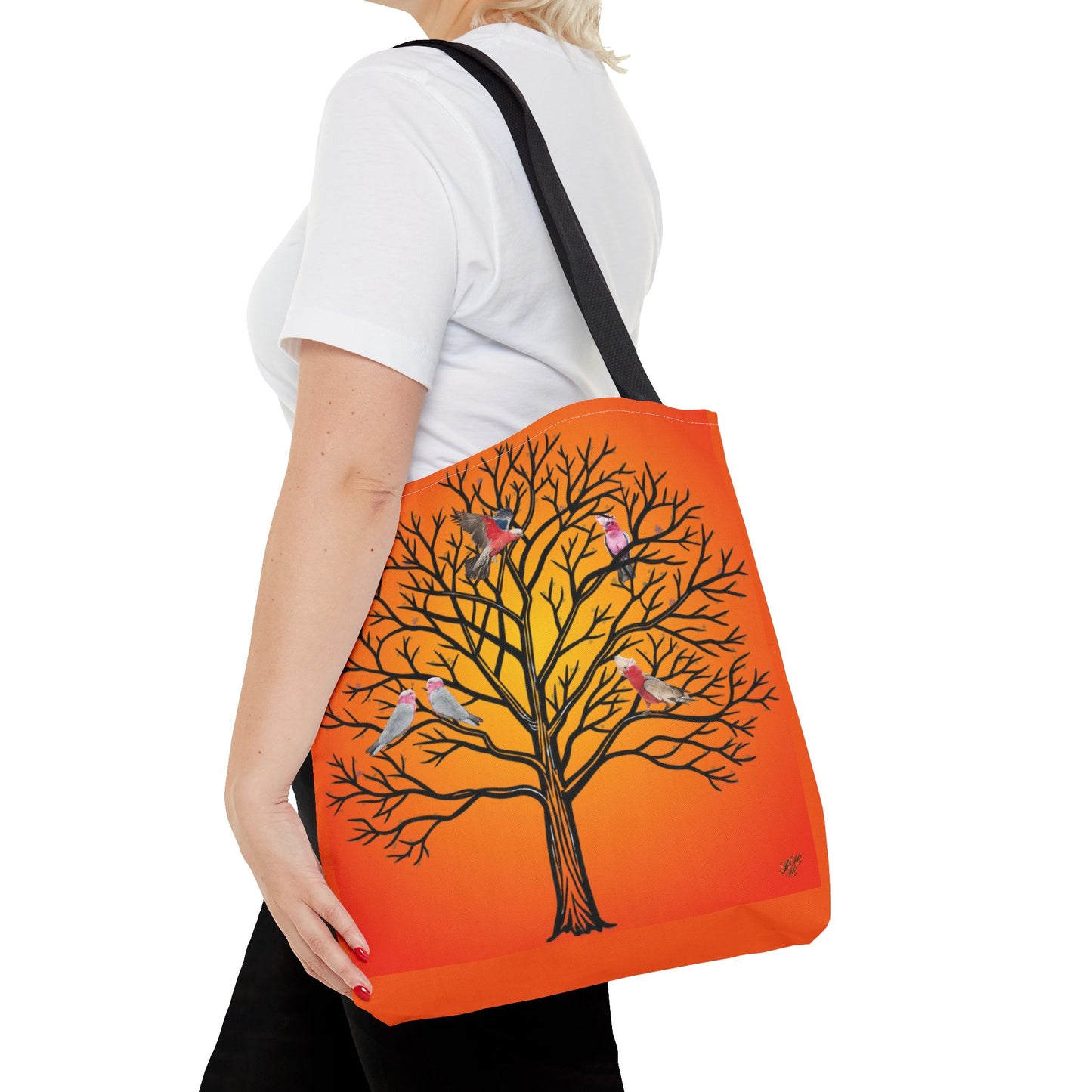 Tote Bag - Australian Pink and Gray Cockatoo (Galah) Digital Art Print