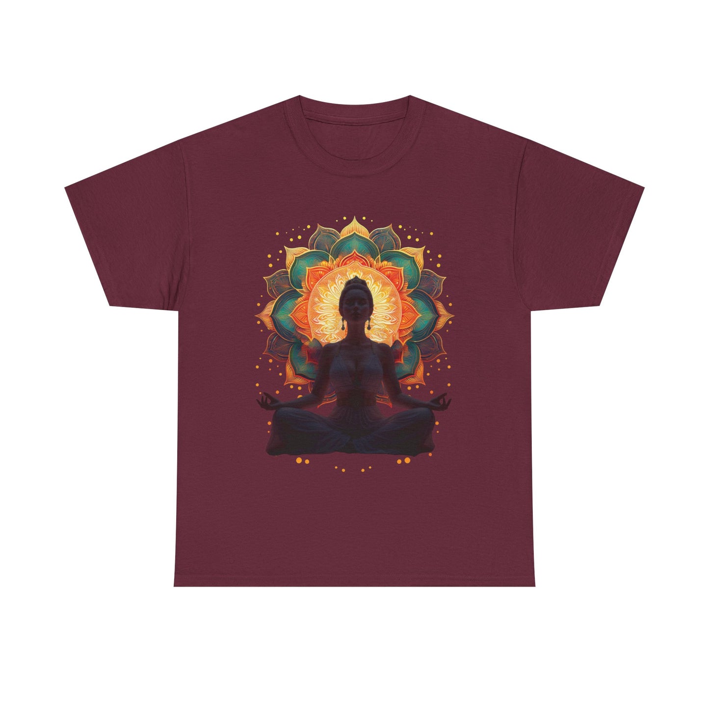 Mandala Sunburst Tee - Yoga, Mindfulness, Meditation