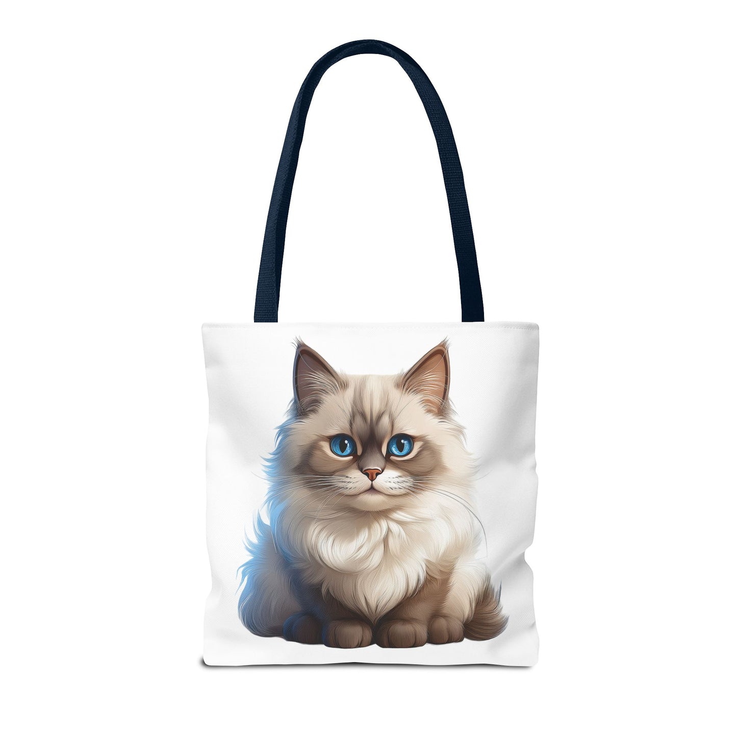 Ragdoll Cuteness Cat Illustration Tote Bag - Perfect for Pet Lovers