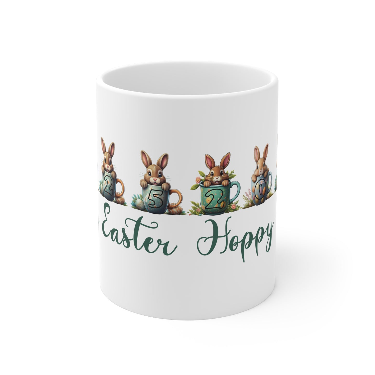 Copy of Mug - Hoppy Easter 2025 Ceramic Coffee Cup 11oz/15oz