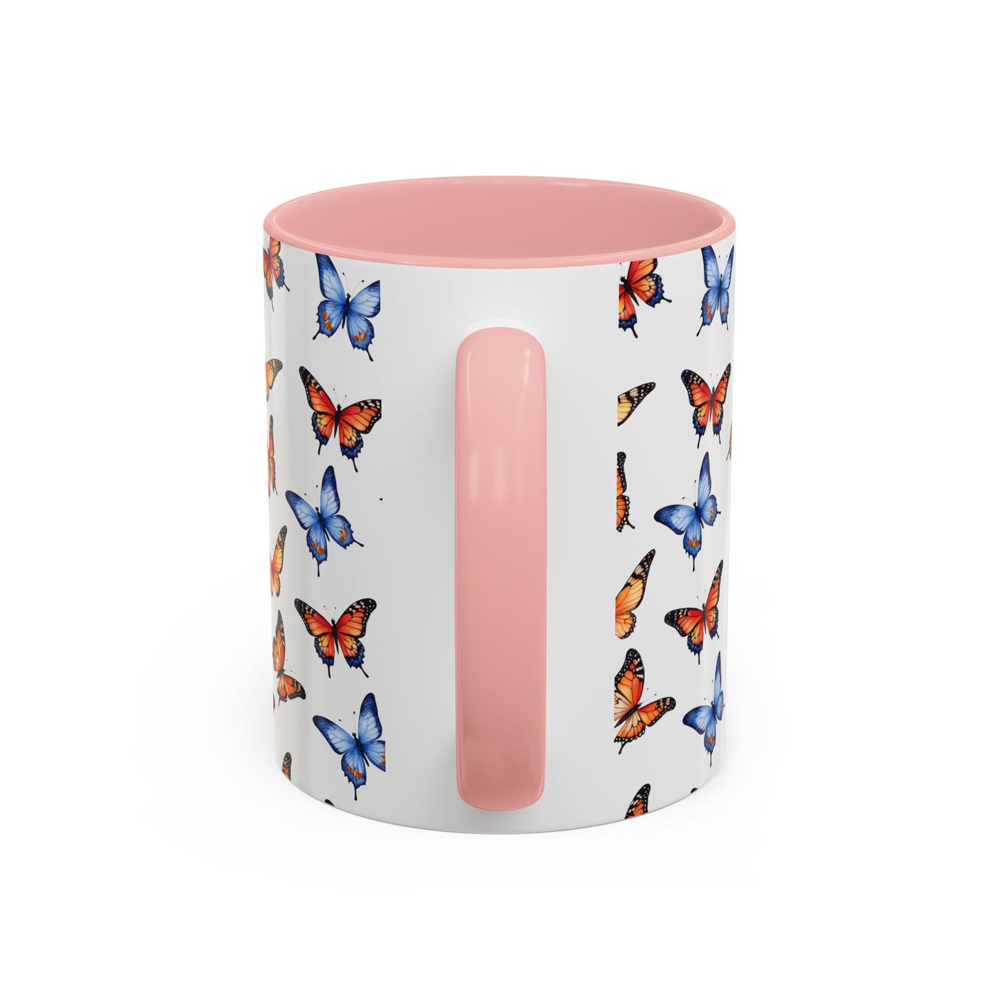 Coffee Mug: Butterfly Abstract Art Design