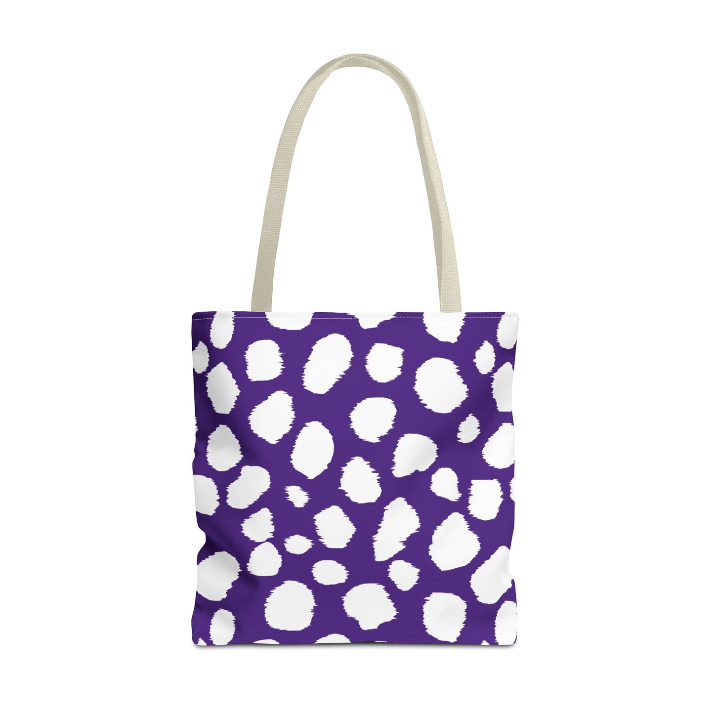 Chic Purple Leopard Print Tote Bag - Stylish & Versatile for Everyday Use