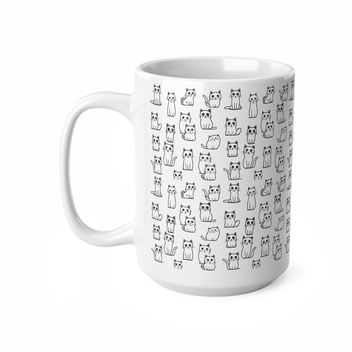 Coffee Cups - Cats in all shapes and sizes 11oz, 15oz