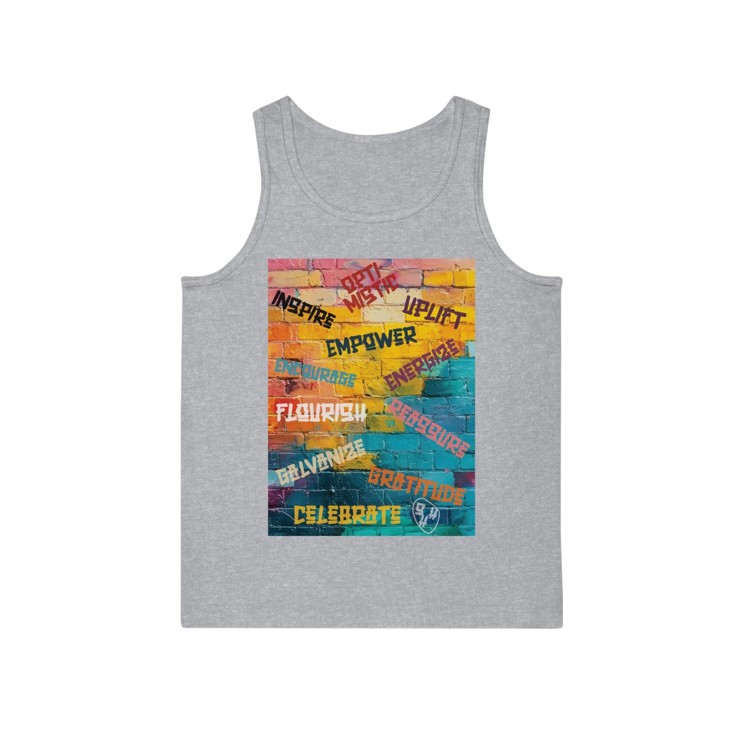Fuel your fire—Inspire. Empower. Celebrate. 🎨💪 #MotivationalArt #InspireDaily #Empowerment #PositiveVibes #GoalGetter #WallOfWords Tank Top, Inspirational Clothing, Gift for Fitness Enthusiasts, Uplift, Celebrate, Positive Vibes
