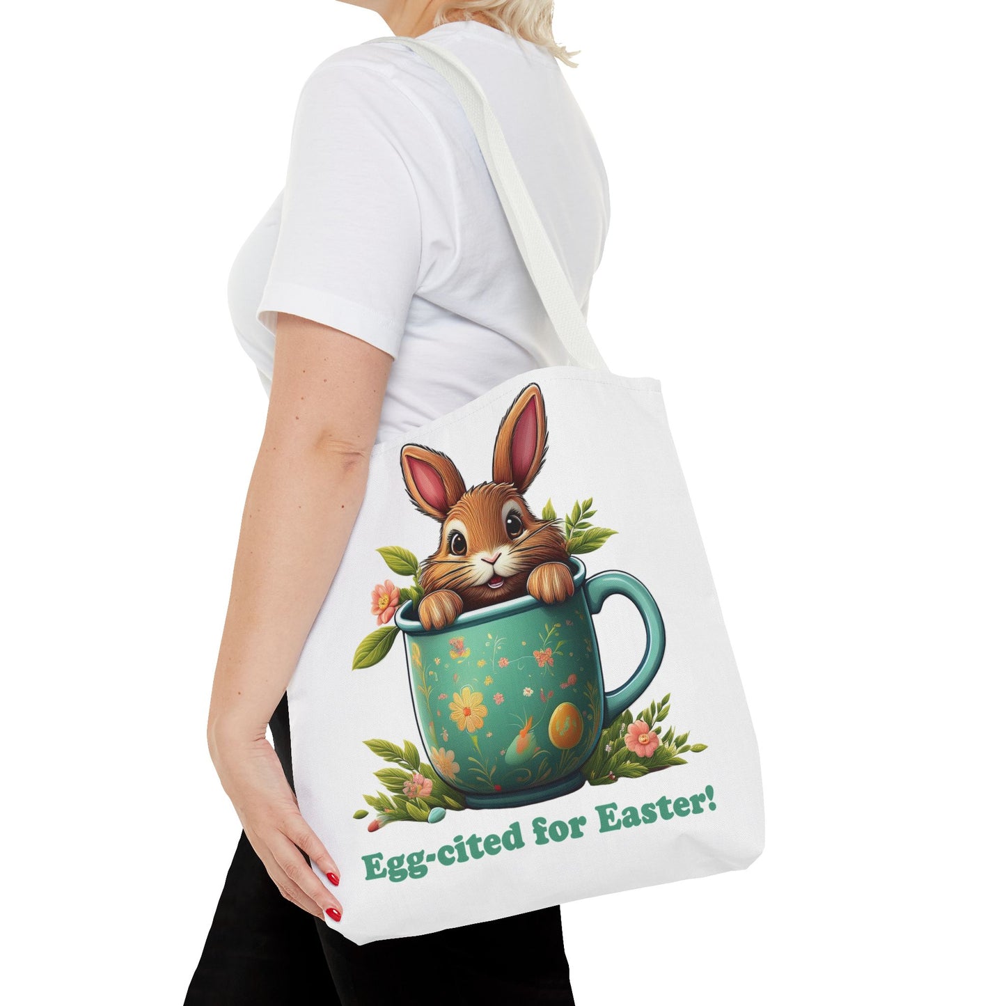 Easter Tote Bag - Egg-cited for Easter!