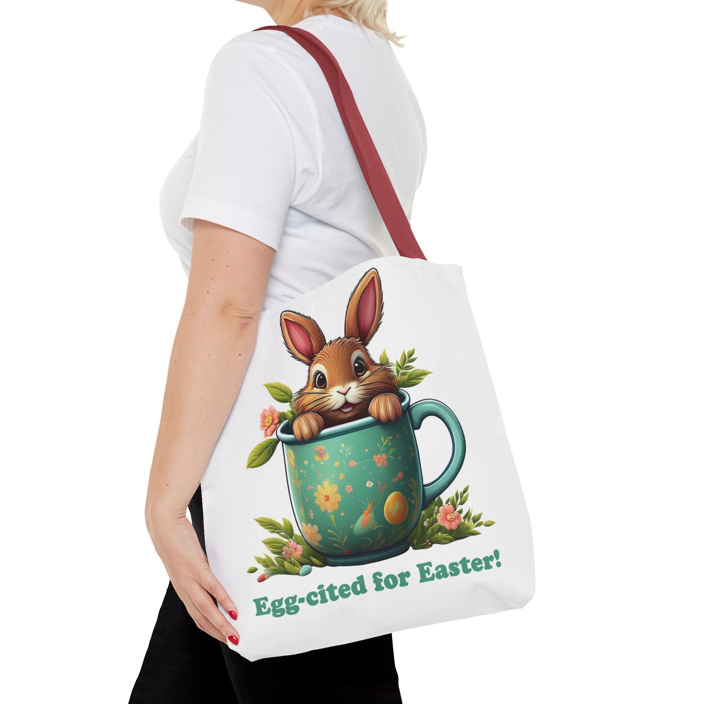 Easter Tote Bag - Egg-cited for Easter!