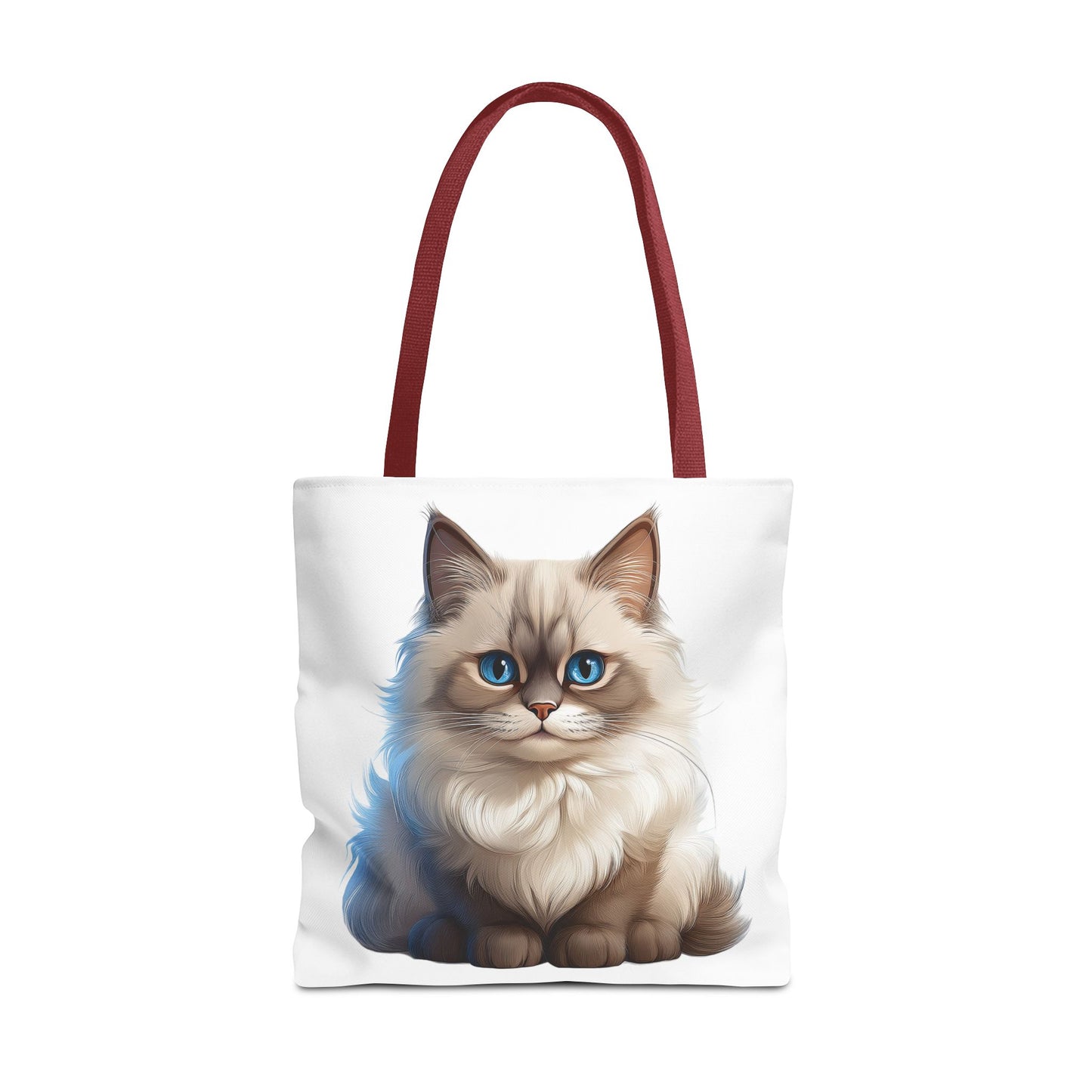 Ragdoll Cuteness Cat Illustration Tote Bag - Perfect for Pet Lovers