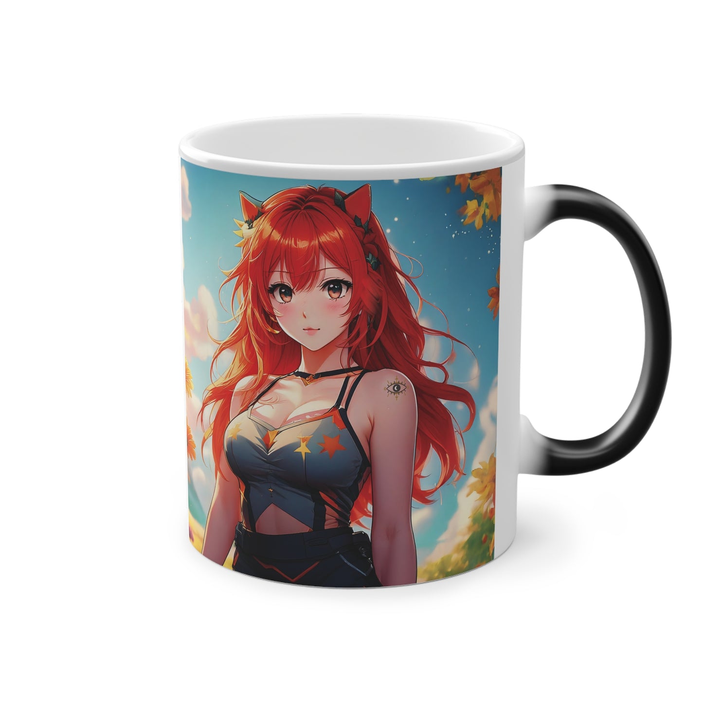 Anime-Inspired Magic Mug - Changeable Design for Coffee Lovers