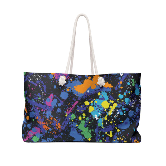 Colorful Abstract Art Weekender Bag