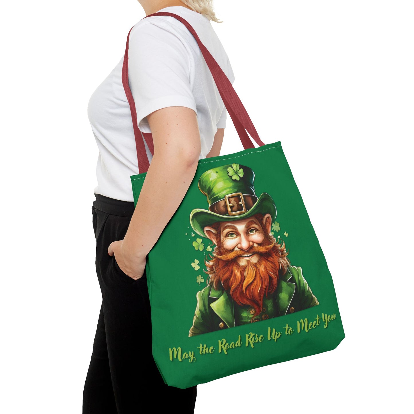 St. Patrick's Day Tote Bag - May the Road Rise Up to Meet You