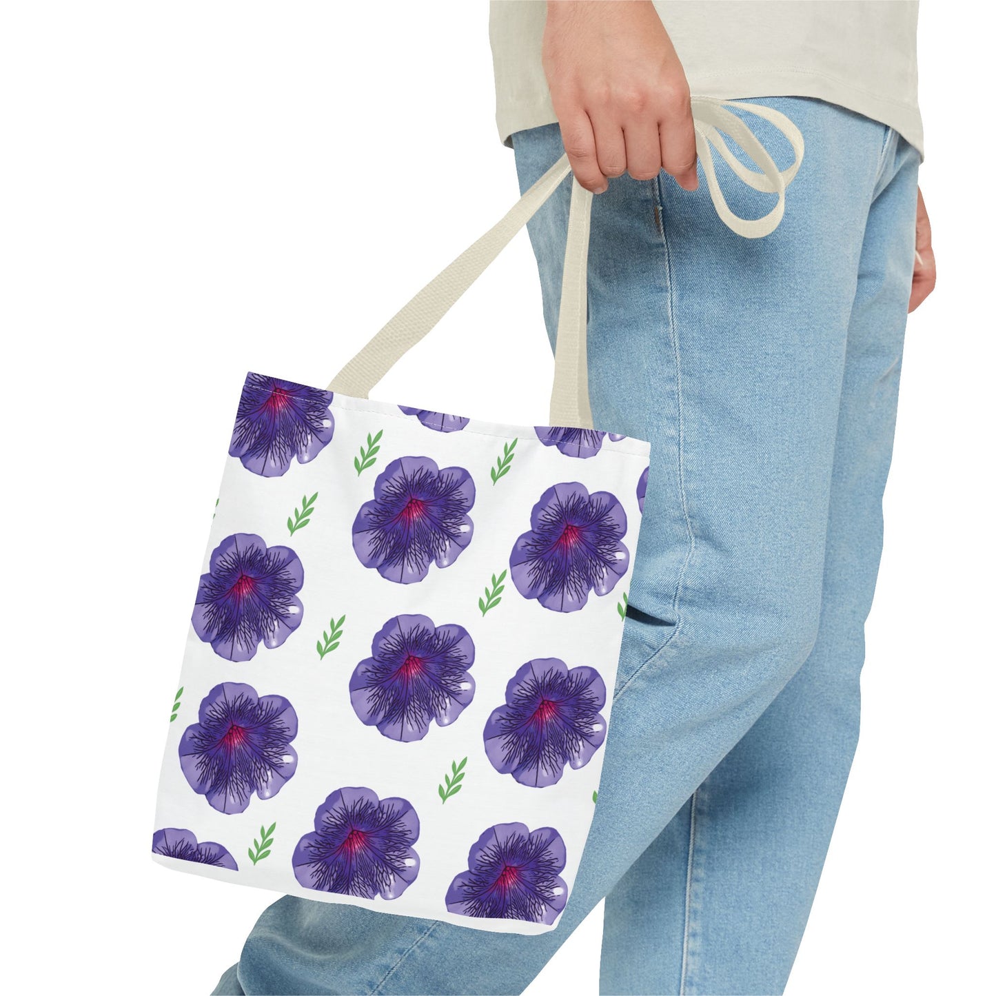 "Petunia" Tote Bag - Stylish Floral Design for Everyday Use