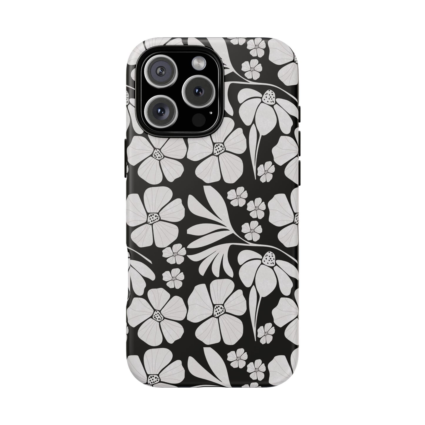 Phone Case - Boho, Retro, Vintage Flower Design Pattern