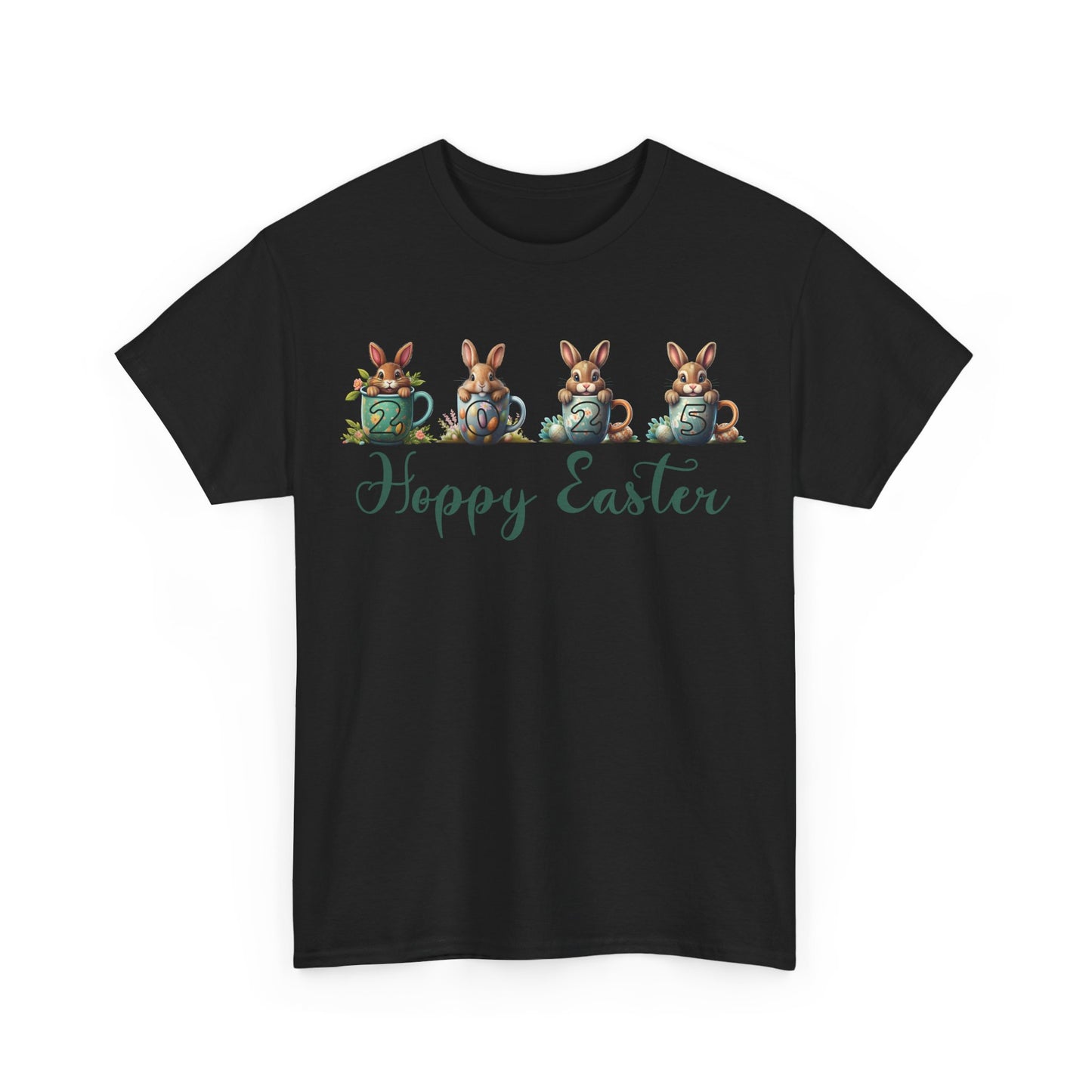 Easter 2025 Unisex Tee - Hoppy Easter Design