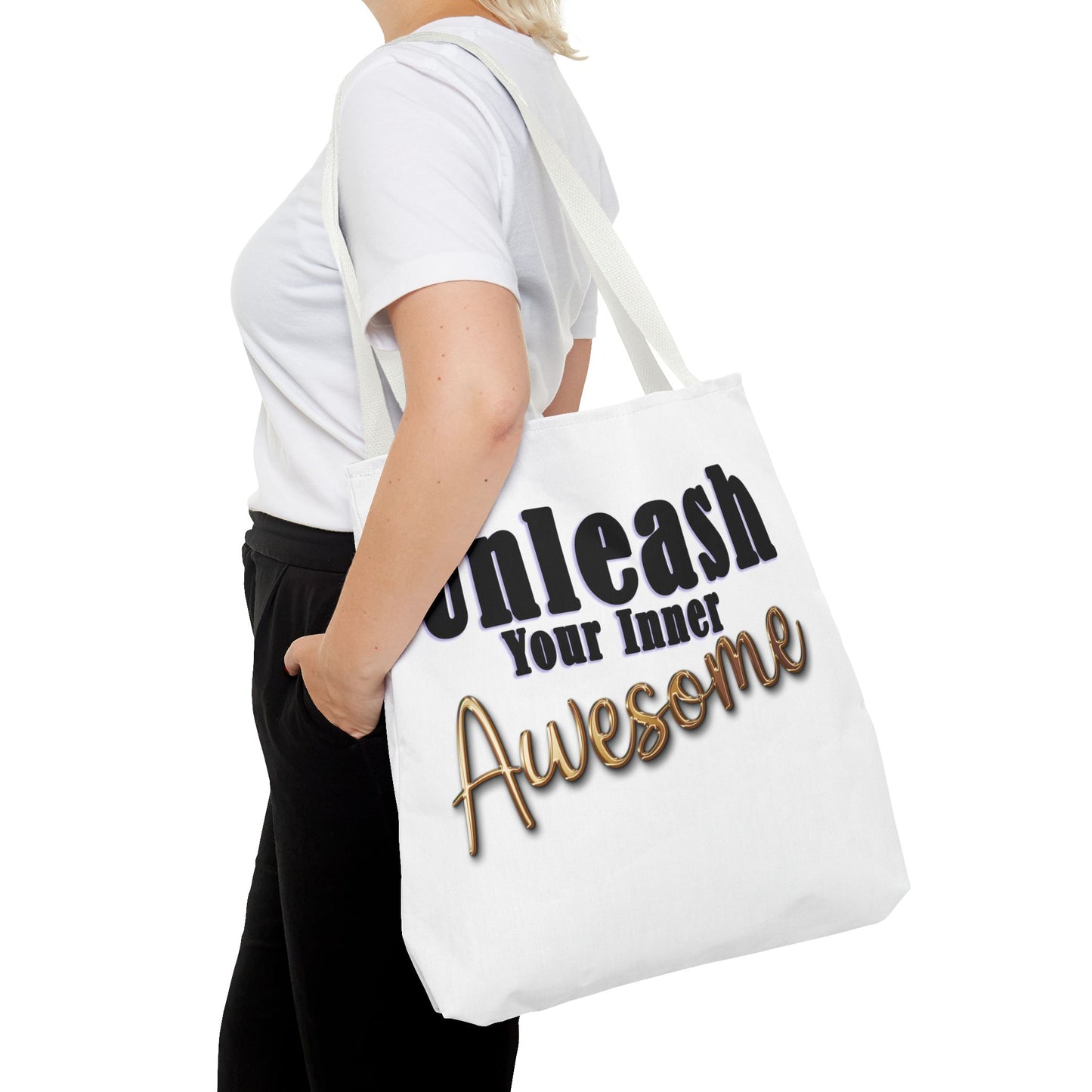 Unleash Your Inner Awesome Tote Bag - Motivational & Stylish for Everyday Use