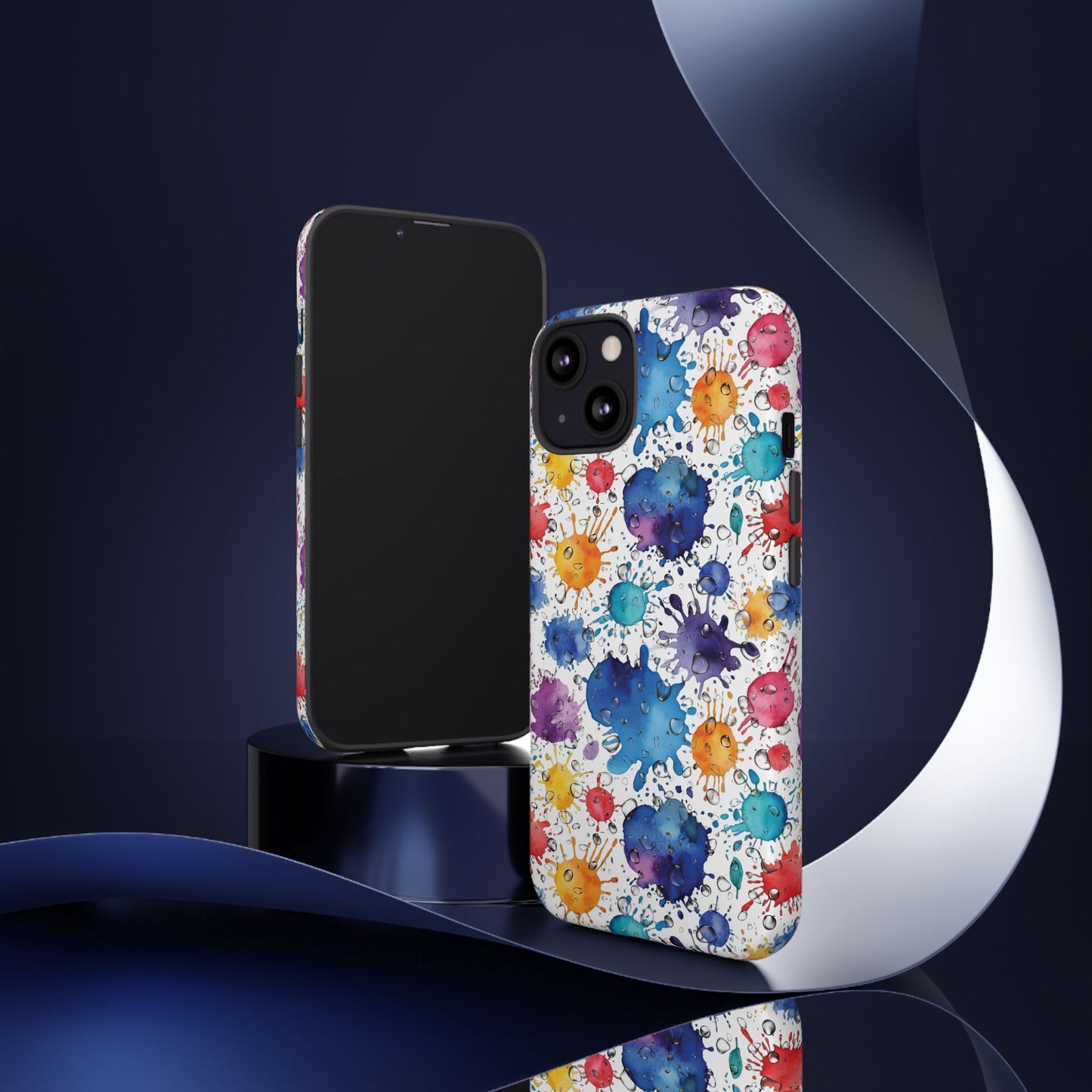 Phone Cases Abstract Colorful Splashes Tough Cases