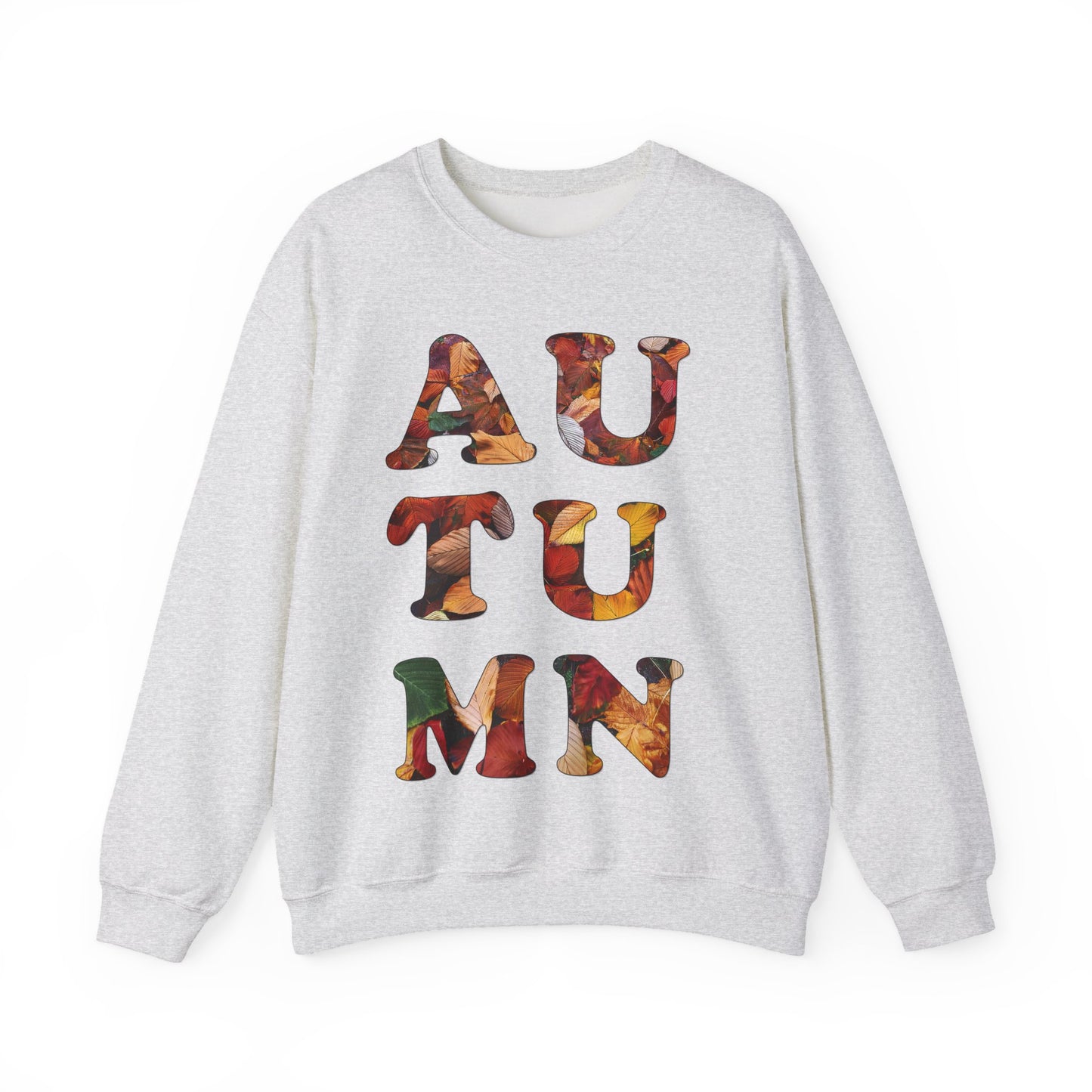 Autumn Glow – Cozy Style, Crisp Vibes 🍂🧡 - Unisex Heavy Blend™ Crewneck Sweatshirt