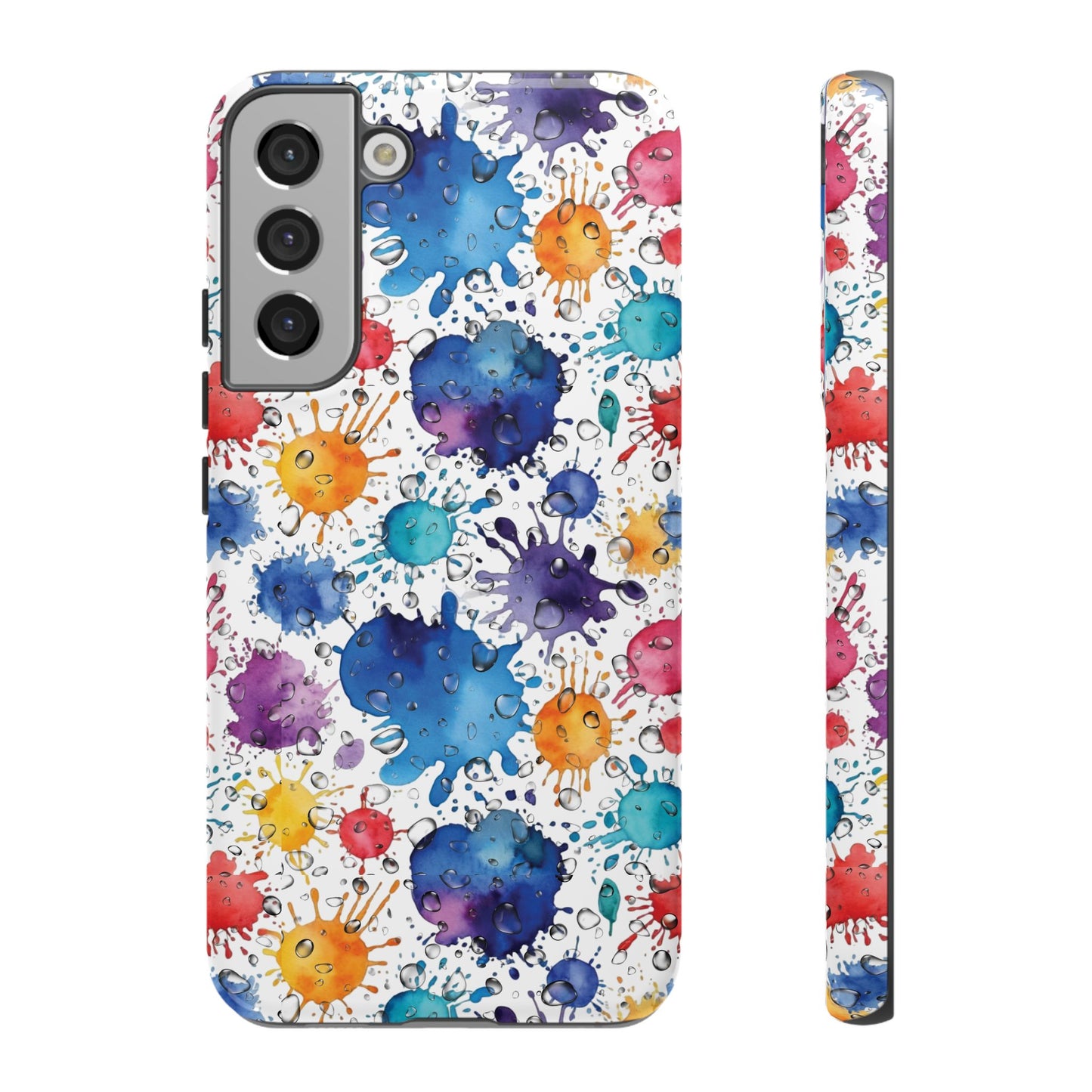 Phone Cases Abstract Colorful Splashes Tough Cases