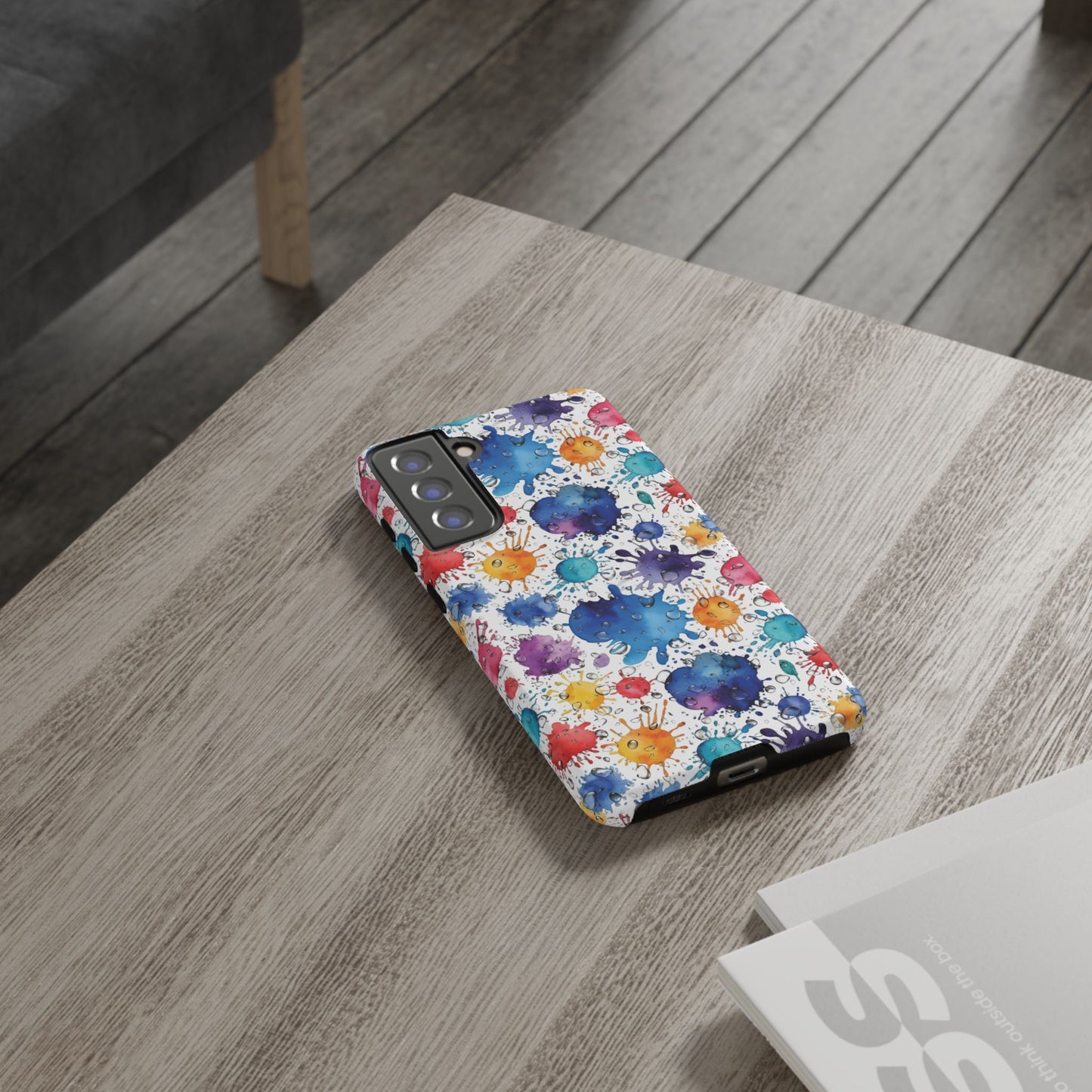 Phone Cases Abstract Colorful Splashes Tough Cases