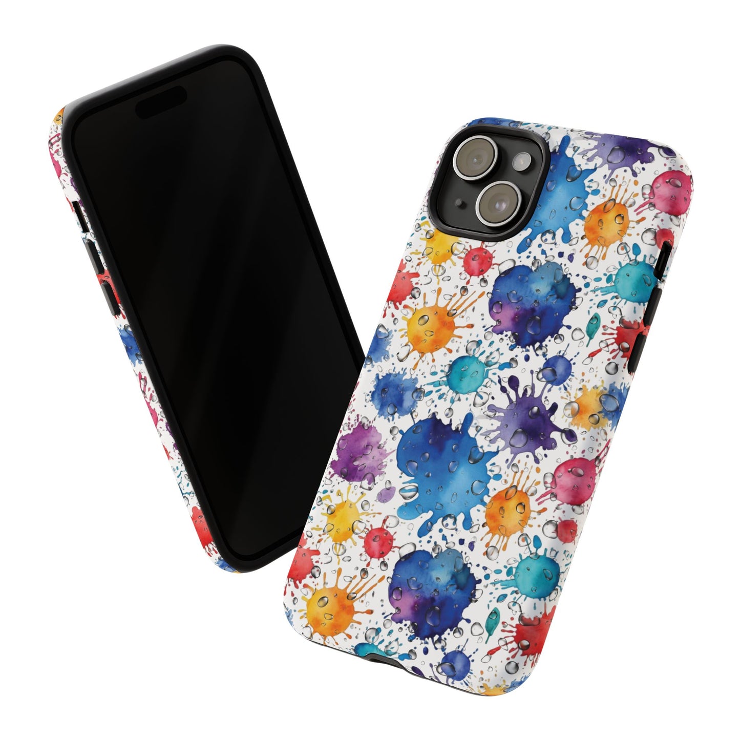 Phone Cases Abstract Colorful Splashes Tough Cases