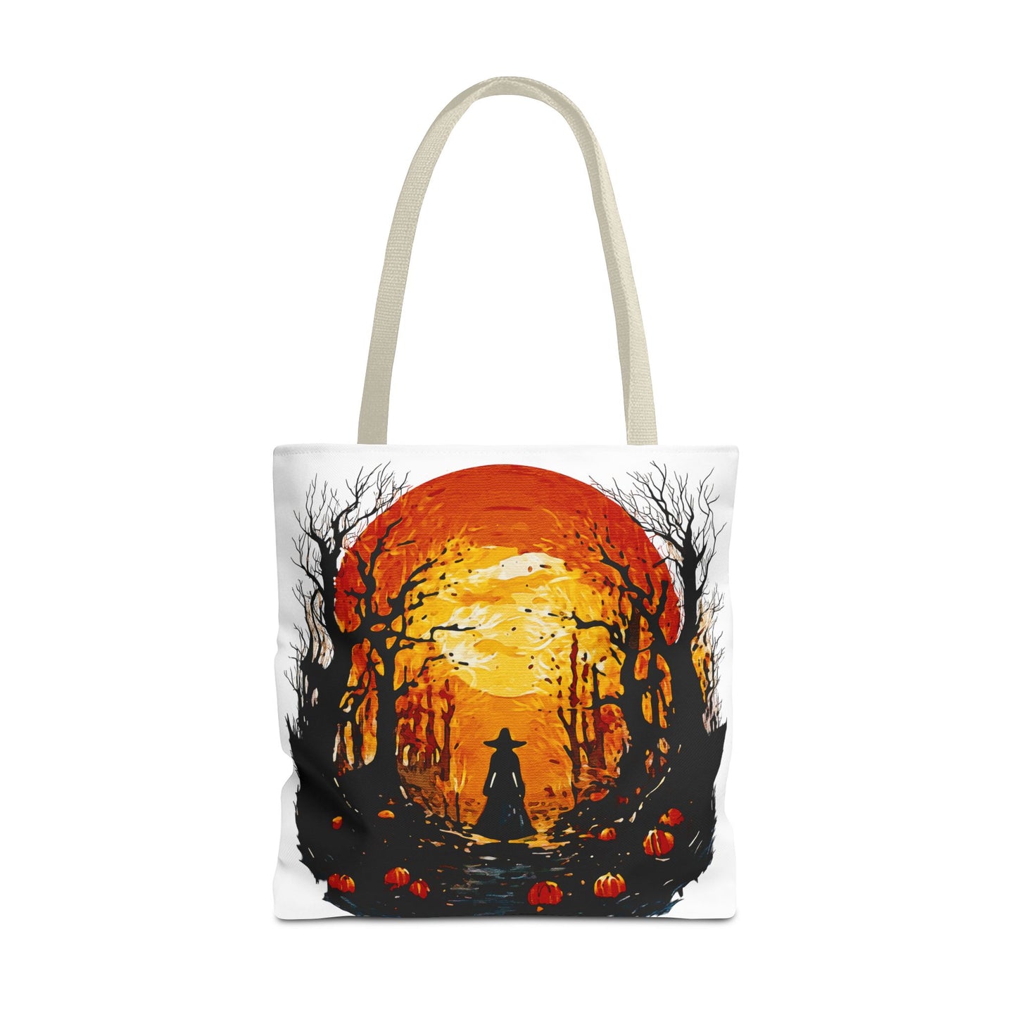 🎃 Moonlit Mischief: Autumn’s Enchanted GlowTote Bag (AOP)