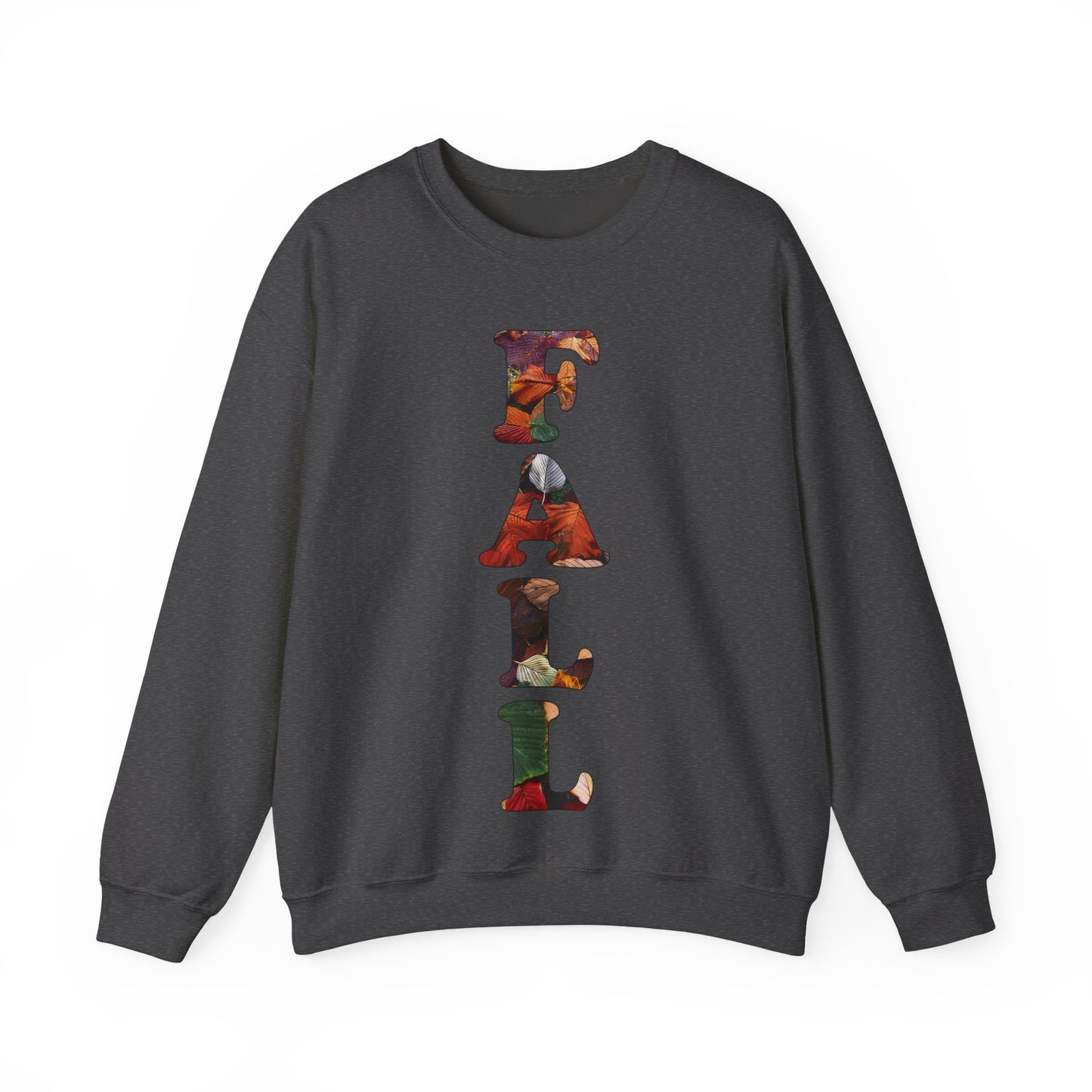 Fall Glow – Cozy Style, Crisp Vibes 🍂🧡 - Fall-Themed Crewneck Sweatshirt, Cozy Sweater for Autumn, Unisex Fall Apparel, Comfortable Casual Wear, Perfect for Thanksgiving