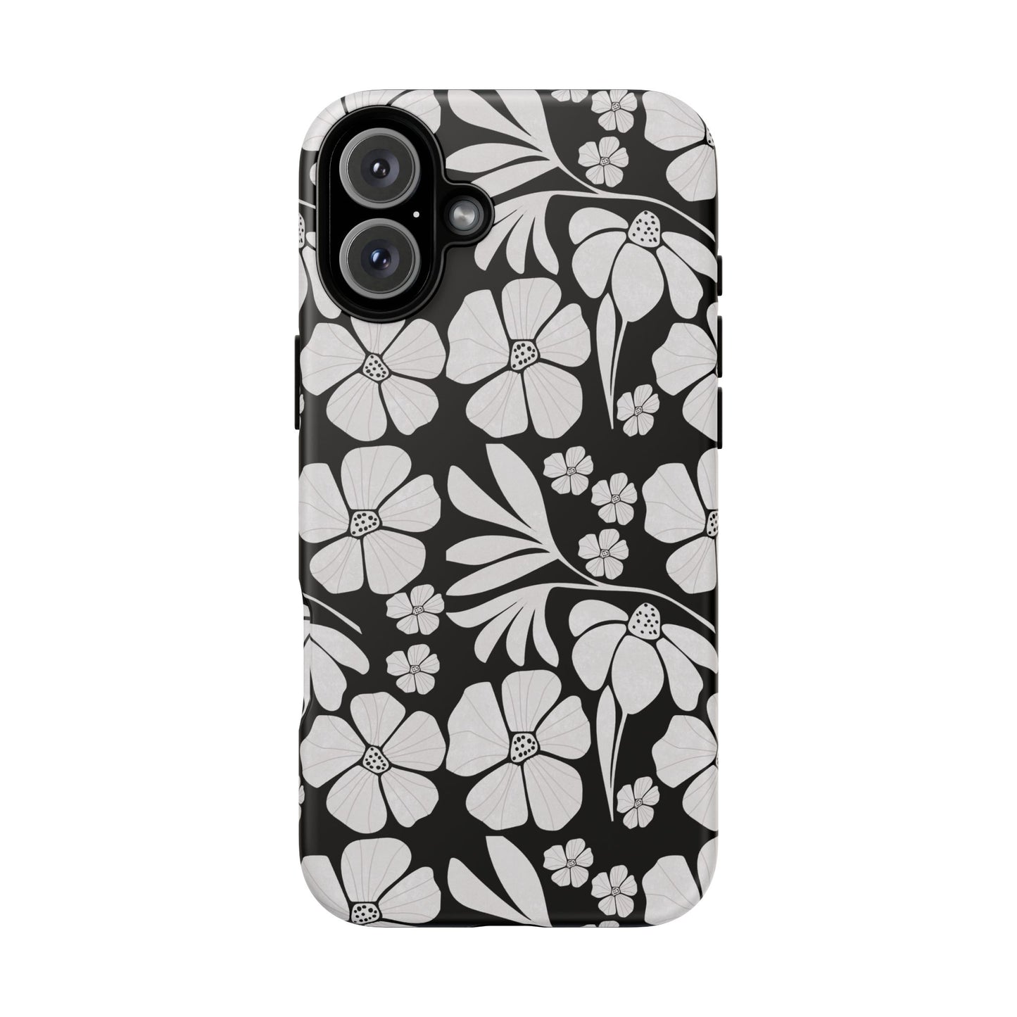 Phone Case - Boho, Retro, Vintage Flower Design Pattern