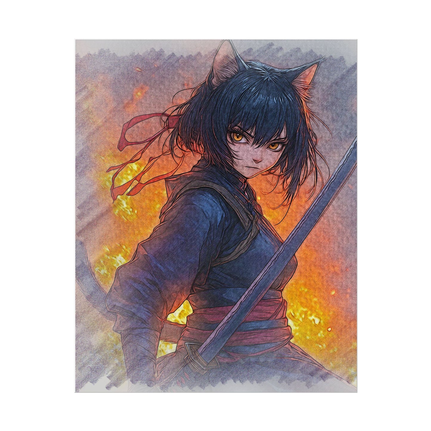 Rolled Posters of Fierce Anime Characters, Art Prints for Home Decor, Gifts for Anime Fans, Unique Wall Art for Living Rooms, Manga [...]
